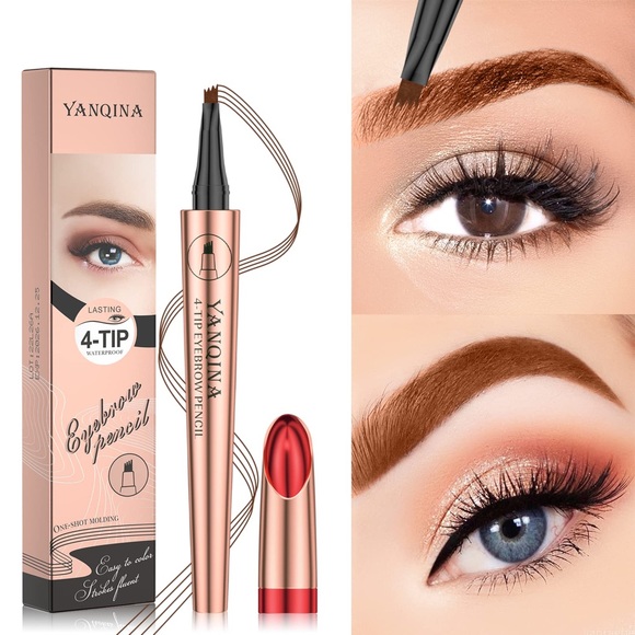 Liquid Microblading Eyebrow Pencil. Waterproof, Long-Lasting - Picture 2 of 9
